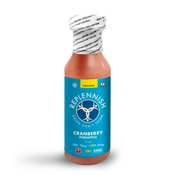 Replennish Beverage - Cranberry Pineapple
